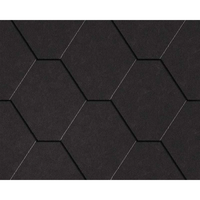 Мягкая черепица Icopal Натур Черный