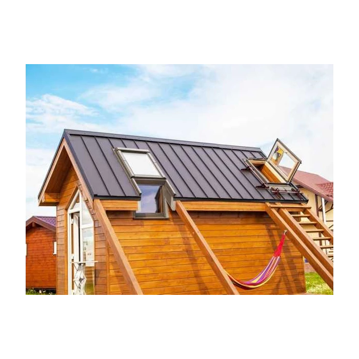 Фальцевая кровля Кликфальц mini Grand Line 0,5 Rooftop Matte RAL 8017 Школад