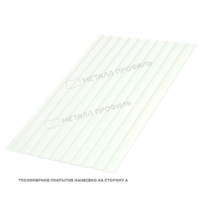 Профлист Металл Профиль C8 0.45 Полиэстер двусторонний RAL 9003 Белый B