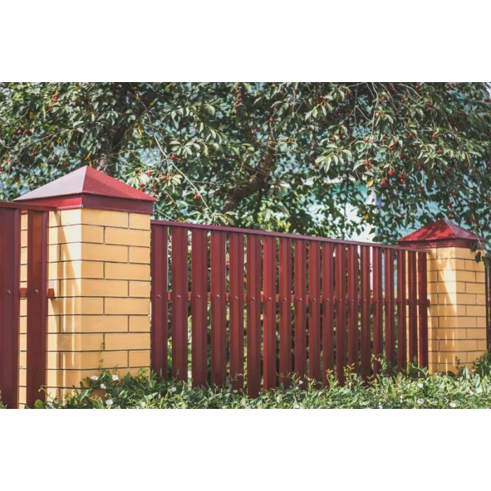 Штакетник М-образный В Grand Line 0,45 Print Elite Golden Wood Golden Wood